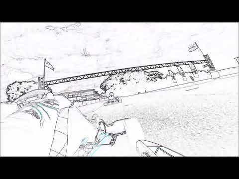 NKC 2021 Glan-Y-Gors round 4 - Rotax 177 Practice (stylised)