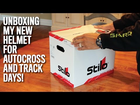Unboxing My New Helmet for Autocross and Track Days