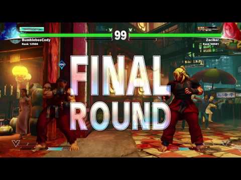SF5: Rage Quitter #4 [Zaciker] GETTING TEABAGGED! LOOOOOL!