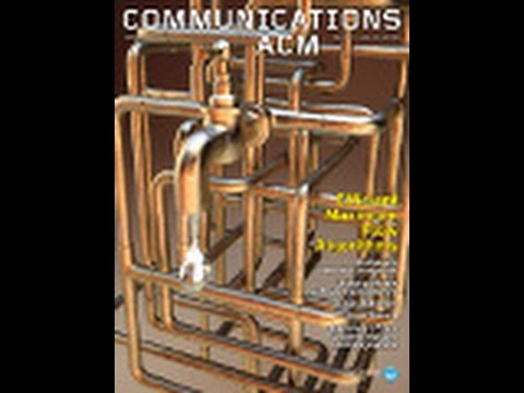 CACM August 2014 Feature Video Efficient Maximum Flow Algorithms