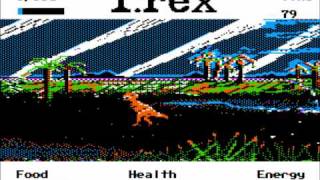 T-Rex: The Dinosaur Survival Adventure for the Apple II