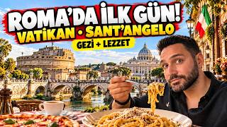 Roma VLOG 1: Vatikan Nasıl Gezilir? | Lezzet Durakları ve İpuçları 🏛️