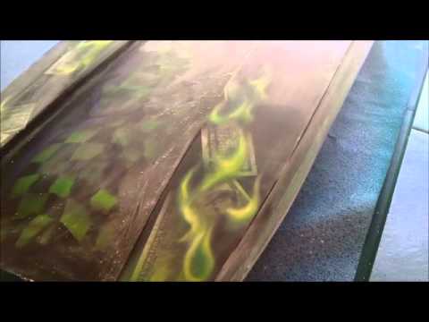 RC Boat    Custom paint job