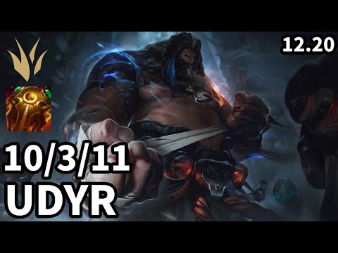 Udyr Jungle vs Maokai - Ranked Grandmaster - Patch KR 12.20