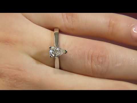 Solitaire Diamond Engagement Ring SR1018