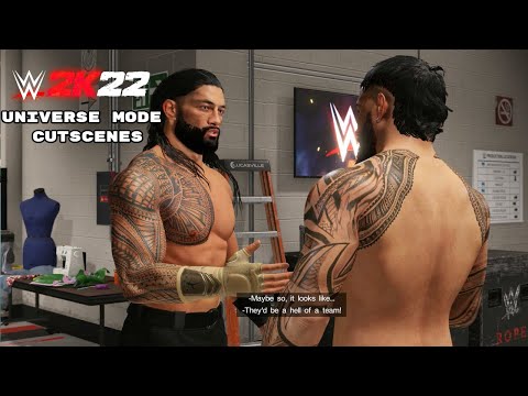 WWE 2K22: Universe Mode Cutscenes
