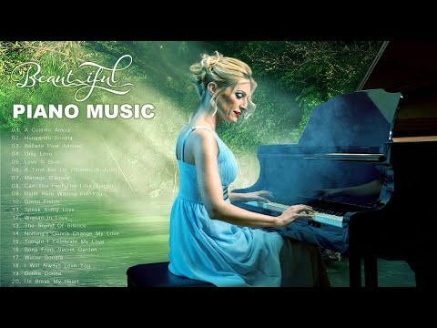 3 Hour Beautiful Piano Love Songs Of All Time - Best Piano Instrumental Love Songs -Background Music