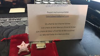 Half Dollar Hunt and Chit Chat