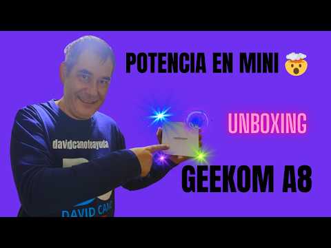 No compres un MINI PC sin ver esto… GEEKOM A8 UNBOXING