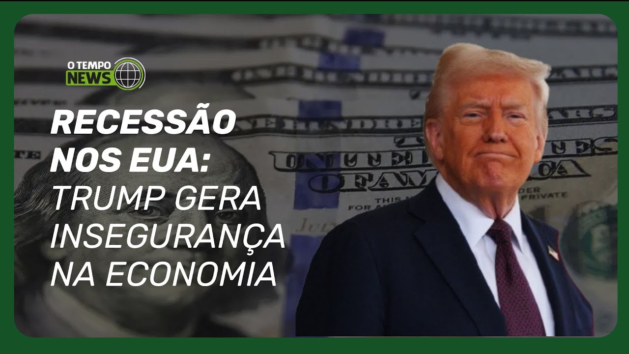 Recessão nos EUA: Donald Trump coloca à prova humor da economia | O TEMPO News