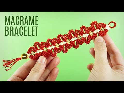 Spiral Macrame Patterns DIY Macrame Spiral Bracelets