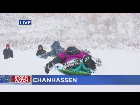 10月の吹雪がミネソタ人を嵐に襲う