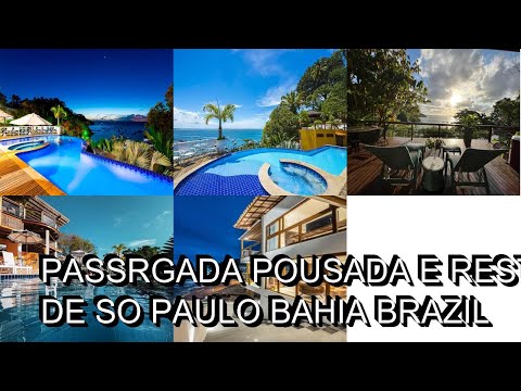 Passrgada Pousada e Restaurante  Morro de So Paulo Bahia  Brazil