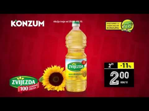 Konzum BiH nedeljna akcija od 29.09.2016.