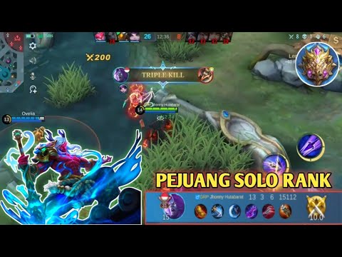 SOLO RANK MOSKOV | LUMAYAN DAPAT HYPER BAGUS - MOBILE LEGENDS