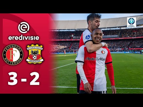 Offener Schlagabtausch: Paixão macht den Unterschied! | Feyenoord Rotterdam - Go Ahead Eagles