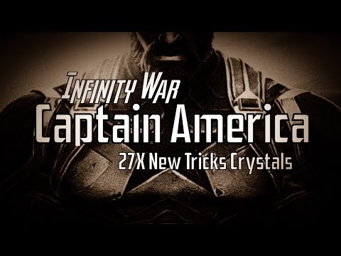 27X New Tricks Crystals!!! Captain America Infinity War!!!!! 3-Star?! 4-Star?! 5-Star?! - MCOC