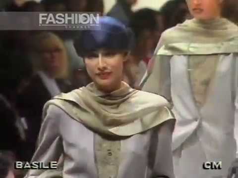 "Basile" Spring Summer 1989 Milan Pret a Porter Woman by Canale Moda