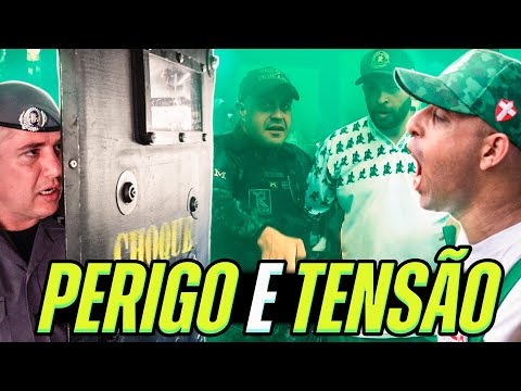 I accompanied the Military Police on a game day!