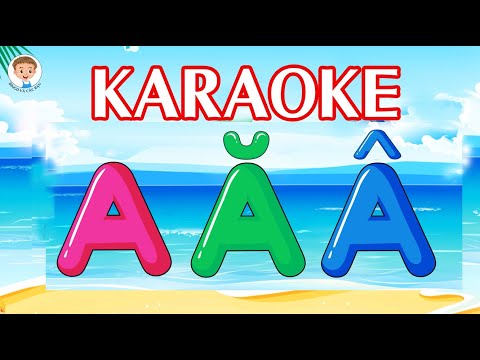 Karaoke ABC Tiếng Việt | Giúp bé học Tiếng Việt qua bài hát ABC