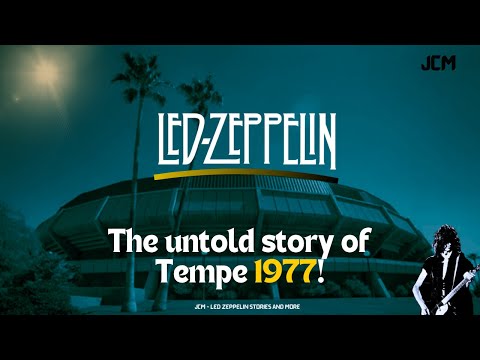 Desert Mayhem: Inside Led Zeppelin's Controversial 1977 Arizona Concert