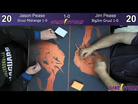 Jason Pease (Gruul Midrange) vs Jim Pease (Gruul Midrange) - Friday Night Standard 3/15/19
