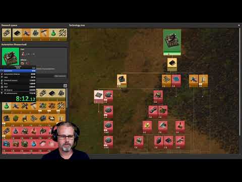 Factorio 1.0 100% Speedrun former WR 6:33:06 (All achievements)