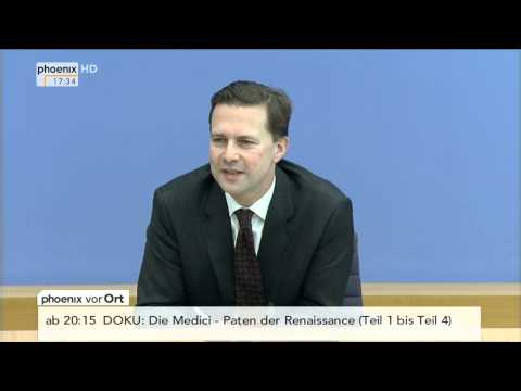 Skiunfall der Bundeskanzlerin - PK von Steffen Seibert am 06.01.2014