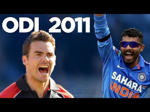 Ravindra Jadeja's All-Round Display & James Anderson's Swing | England v India 2011 ODI