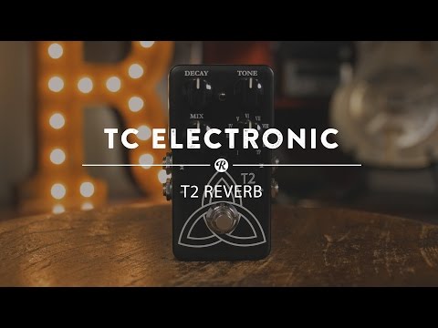 TC Electronic T-2 Reverb Pedal Black image 2