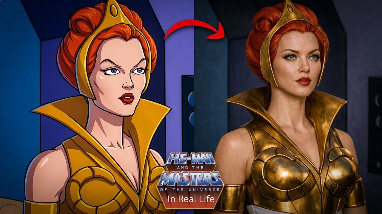 Masters of the Universe: Cartoon vs Reality