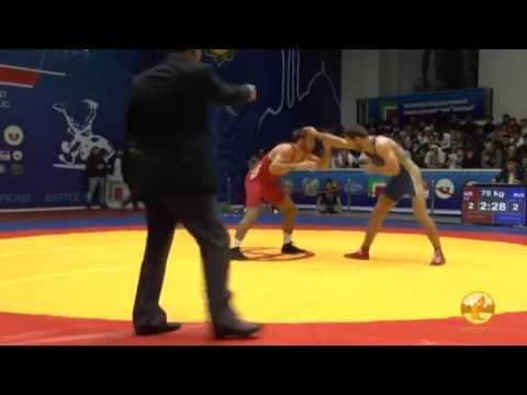 70 кг: Руслан Дибиргаджиев (Азербайджан) - Исраил Касумов (Красноярск)