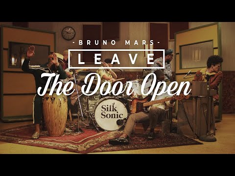 Bruno Mars, Anderson .Paak, Silk Sonic - Leave the Door Open video (lyrics)
