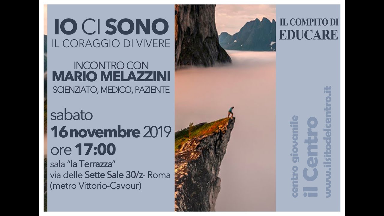 IO CI SONO. IL CORAGGIO DI VIVERE