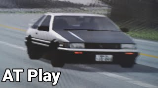 【頭文字D PS2】AE86L 秋名下 晴 2'56''216(AT Play)