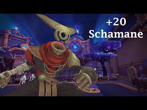 Tazavesh Streets +20 | WoW Dragonflight Pre Patch | M+ Dungeon Commentary - Heal Schamane