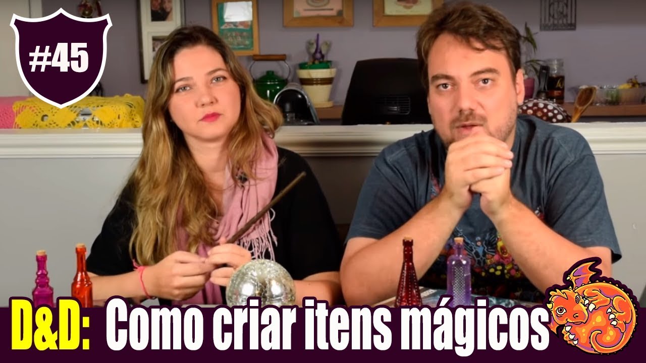 Como criar itens mágicos? D&D 5a edição