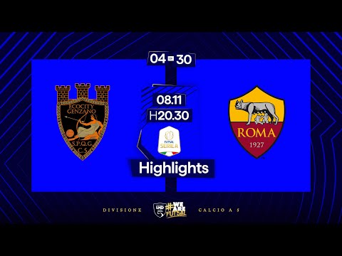 Ecocity Genzano-Roma 1927 Futsal 6-2 | 4ª giornata | Serie A 2024/25 | Highlights