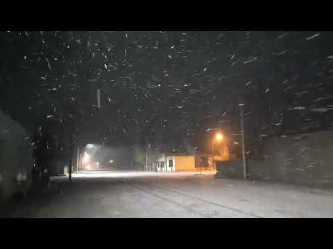 Nevadas en manquichao pcia de rio negro 😍 anoche 23/6/26 #nevadas #nieve 