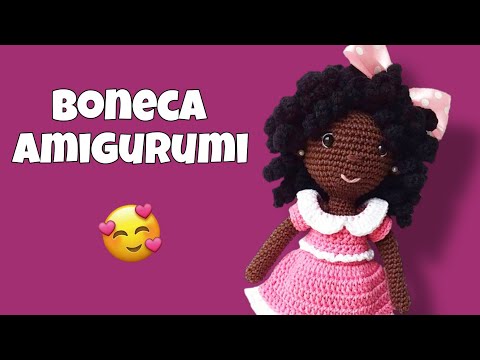 Amigurumi doll 🌸 | Laura | Art by Tha | (English and Spanish subtitles) 