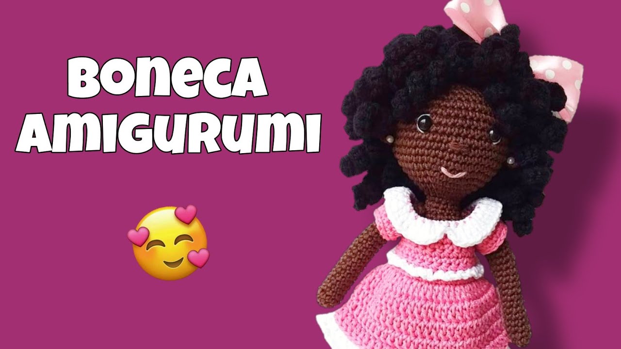 Amigurumi doll 🌸 | Laura | Art by Tha | (English and Spanish subtitles) 