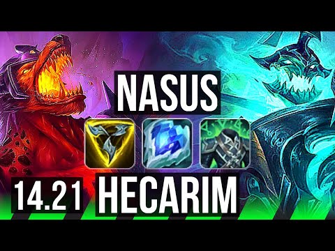NASUS vs HECARIM (JGL) | 47k DMG | EUW Master | 14.21