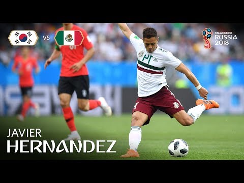 Javier HERNANDEZ Goal  - Korea Republic v Mexico - MATCH 28