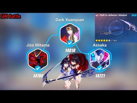 Stygian Nymph with New PRI-ARM Weapon | SIM Battle Jizo Mitama, Dark Jixuanyuan, Assaka