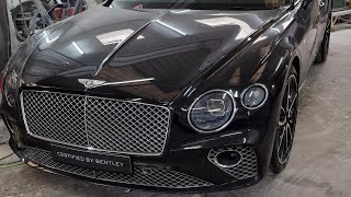 bentley rear bumper removal