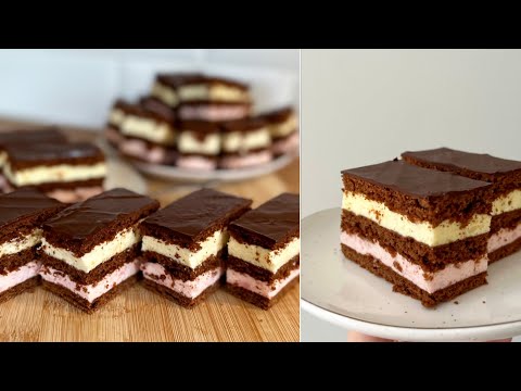 LAJCSI SZELET💛💗 - lagzis sütemény - BebePiskóta