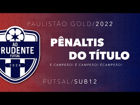 AD PRUDENTE CAMPEÃ !!!!! Disputa de pênaltis - Paulistão Gold 2022