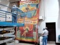 Circus Tent Goes Up At The Indy Ad Show