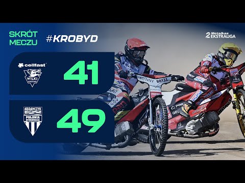 Speedway. Żużel. Mecz: Brennan poprowadził Gryfy do zwycięstwa (skrót #KROBYD 41:49 24.08.2025)