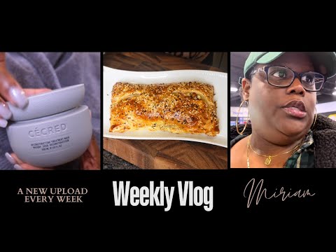 Weekly Vlog | Cécred Hair Wash Routine • Cooking Breakfast Hot Pocket • GRWM Chit Chat